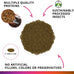 Fluval Bug Bites slow sinking granules for medium to large tropical fish, 4.4 oz, salmon and black soldier fly larvae