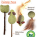 green 12 pack premium organic catnip toys for cats silvervine sticks balls mouse kicker teething toys kittens enrichment