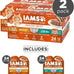 IAMS Perfect Portions Sensitive Digestion & Skin Wet Cat Food Pate, Healthy Adult Grain Free Pate, Chicken and Tuna Recipe, 2.6 oz. (24 Twin Packs)