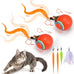 Baborui Automatic Interactive Cat Toy Ball for Small/Medium/Large Cats - Blue