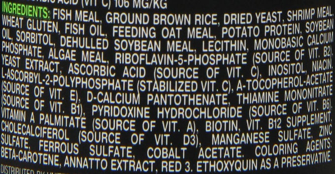1.59-Ounce, Colorful 4 Flake Blend Food for Aquarium Fishes - Nutritious Fish Food for Small Fish