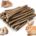 jorewood 33pcs rabbit chew sticks natural timothy grass molar teeth stick guinea pig toys