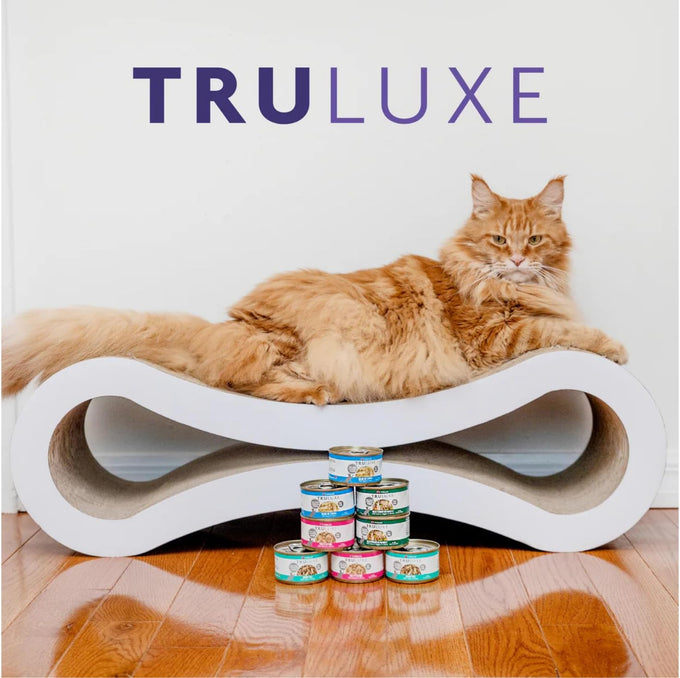 weruva truluxe grain-free wet cat food 10-flavor variety pack, 3 oz cans, 20 total