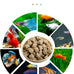 Brine Shrimp Cubes All Natural Freeze Dried Tropical Fish Food for Small to Medium Saltwater & Freshwater Fish