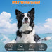 Dog shock collar for 2 dogs, 3300ft remote range with real-time dual-channel control, orange, fits 8-120 lbs all breeds sizes