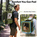 Vivifying Pet Carrier Backpack for Cats and Small Dogs up to 18 lb for Travel, Hiking, and Vet Visits in Military Green