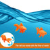 Sumind 30 Pieces Floating Artificial Orange Goldfish for Aquarium Tank Decorations and Ornaments