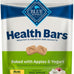 blue buffalo apples & yogurt mini crunchy dog biscuits, oven-baked with natural ingredients, 16-oz bag