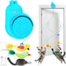 Automatic Flying Bird Feather & Mouse Wand Cat Toy for Indoor Cats, Hands-Free USB-Rechargeable Safe Play Chase Exercise
