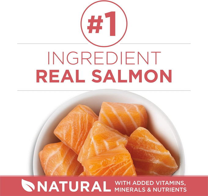 Purina ONE Natural Low Fat Indoor Dry Weight Control High Protein Cat Food with Real Salmon - 7 lb Bag