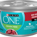 purina one natural high protein grain free wet cat food pate beef recipe pack of 24 3 oz pull top cans