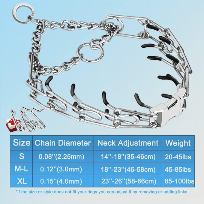 prong-dog-training-collar-adjustable-size-dog-pinch-no-pull-collar-with-quick-release-buckle-for-small-medium-large-dogs