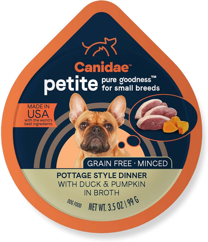 Canidae Pure Petite Chicken & Peas Pâté Wet Dog Food, 3.5 oz, 12-Count