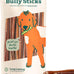 woof bully sticks made with free-range grass-fed beef 6 inch sticks 10pk