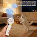 Cat Fetch Toy Launcher with Rechargeable Discs, Flying Disc Launcher for Kitten, Dog, Indoor, Outdoor Play