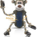 BuyPow Monkey Squeaky Dog Chew Toys, Interactive Tug of War Puppy Toys for Small, Medium, Large Dogs Soft and Durable
