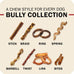 Redbarn Pet Products 5"-8" Braided Bully Sticks for Small & Large Dogs - Single Ingredient Low Odor Rawhide Free - 8 oz Bag