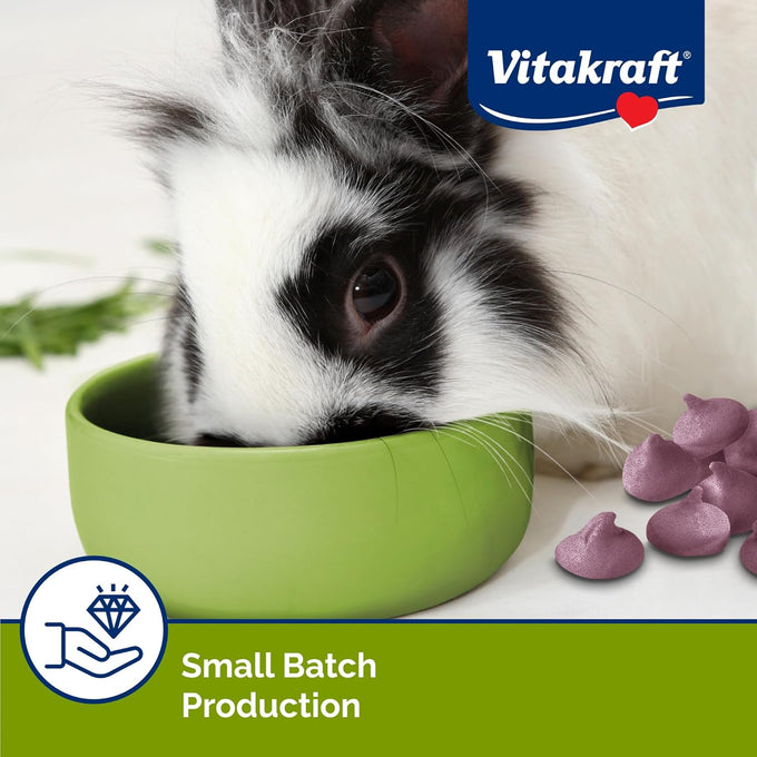 Vitakraft wildberry flavored rabbit treats 5.3 oz yogurt drops for small animals