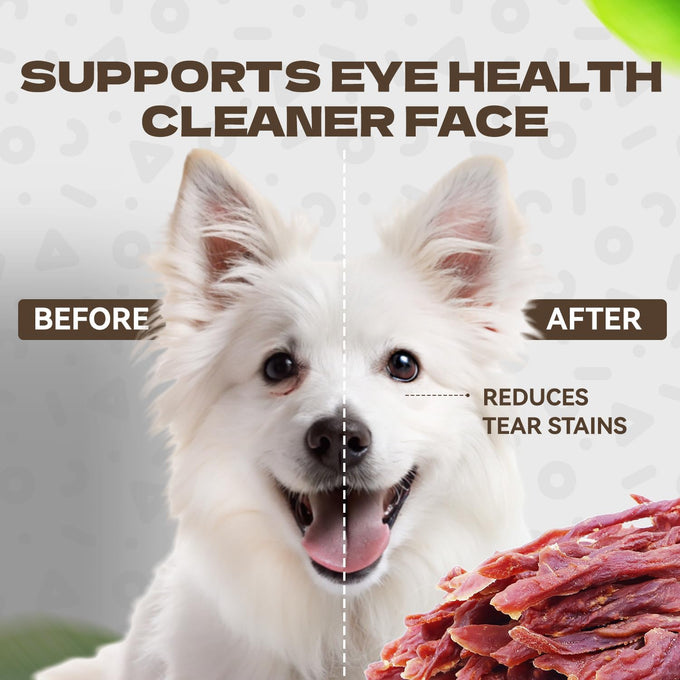 Duck Jerky Dog Treats Real Duck Strips Soft Rawhide-Free Chews Healthy Snacks