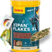 sera Vipan Tropical Flakes XL 7.4 oz premium staple food for large surface-feeding ornamental fish