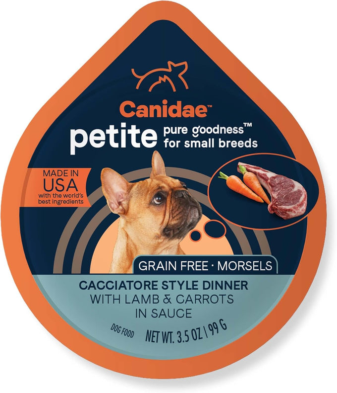 Canidae Pure Petite Chicken & Peas Pâté Wet Dog Food, 3.5 oz, 12-Count