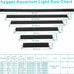 hygger 20w full spectrum aquarium light for freshwater fish tank 30-36 inch with aluminum alloy shell and external controller