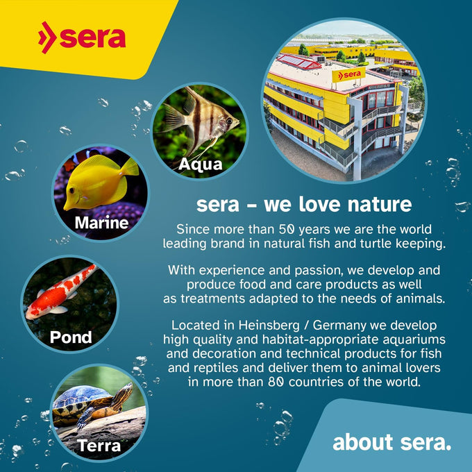 sera Vipan Tropical Flakes XL 7.4 oz premium staple food for large surface-feeding ornamental fish