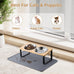 Upgraded 15°Tilted Stainless Steel Cat Bowls with Food Mat for Cats and Puppy