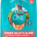 Purina ONE Natural Dry Cat Food Tender Selects Blend with Real Salmon, 7 lb Bag, Adult Cat Nutrition