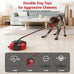 Strong suction cup dog toy for aggressive chewers, 2.68" bite resistant for medium large dogs, anxiety relief & energy release