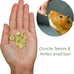 Exotic Nutrition green pea flake supplement 3oz for small pets