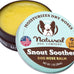 Natural Dog Company Snout Soother Dog Nose Balm for dry, crusty noses with coconut oil & shea butter, lick safe for all breeds - 1 oz tin