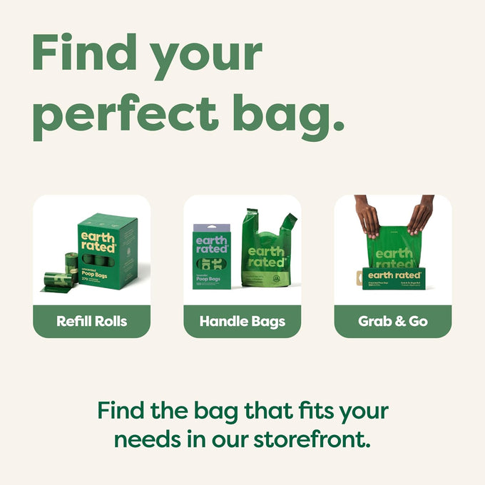 Extra Thick Lavender Scented Earth Rated Poop Bags, Leak Proof, 270 Bags for Dog Walking Essentials