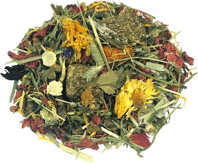 Tropical Carnival natural behaviors rabbit food - 4 pounds high-fiber timothy hay blend no artificial additives