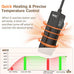 hygger 50w mini submersible heater for 5-10 gallon betta aquarium with digital display controller
