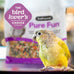 ZuPreem Pure Fun Bird Food Seed Pellet Blend for Medium Large Birds Parrot Conure