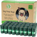 Greener Walker Poop Bags, 540 count, Extra Thick, 100% Leak Proof, Green, 13x9 inches