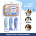 nocciola 3-pack catnip fish toys with crinkle sound for indoor kittens enrichment