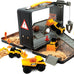 cat construction toys store n go playset tin travel case transforms into multi-level worksite, includes 2 little machines vehicles & 10+ accessories, portable stem toy for kids ages 3+