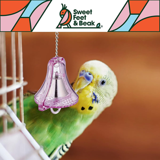 sweet-feet-and-beak-large-indestructibell-large-non-toxic-bird-cage-accessory-for-parrots-and-large-birds