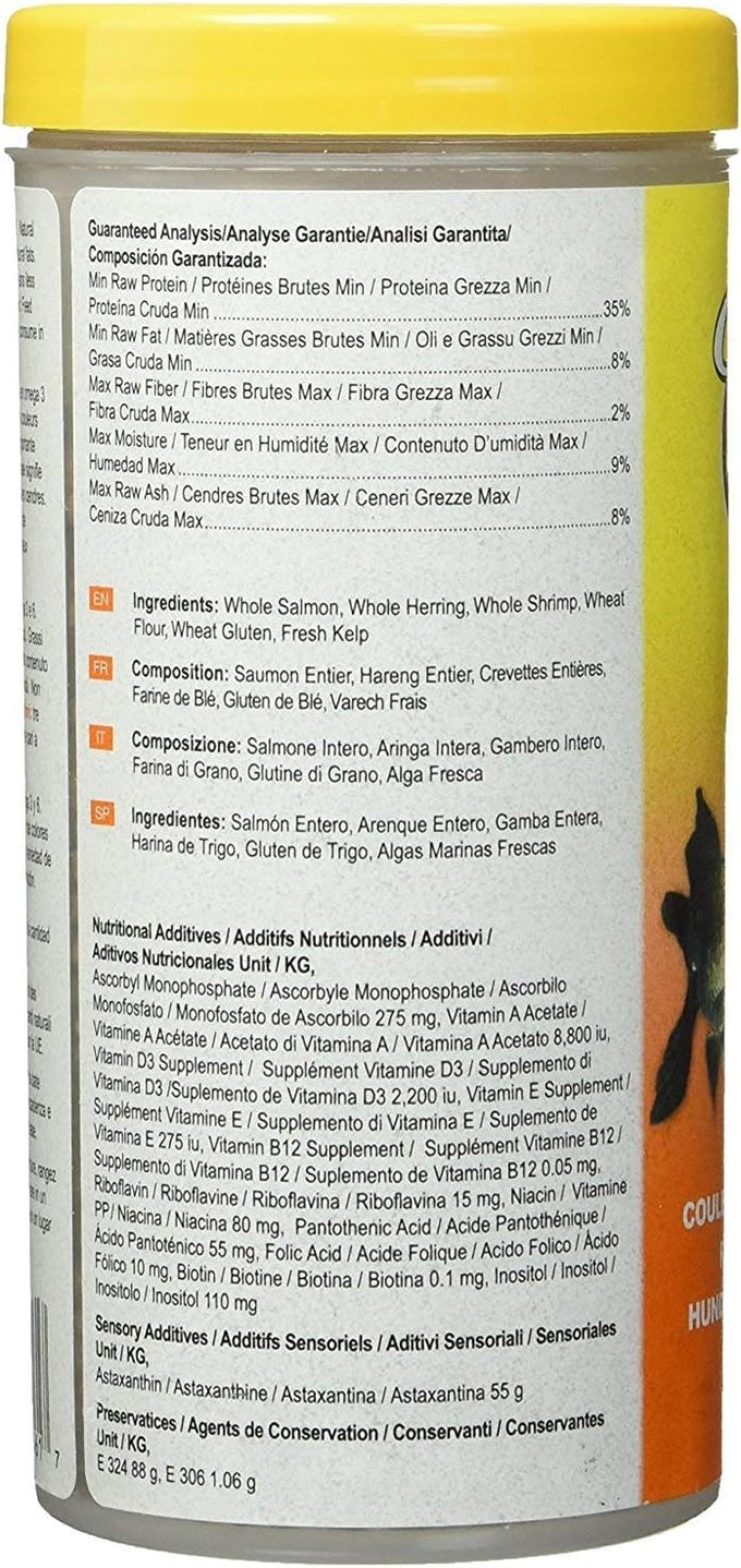 Omega One 3 Pack Medium Goldfish Pellets, 3 x 8 Ounces, Balanced Diet, Omega 3 and 6 Rich
