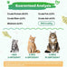 13.4 oz Natural Chicken Catnip & Cat Grass Hairball Control & Dental Care Treats for Indoor Cats and Kittens