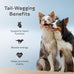 Pawco Heart Support Dog Treats, Crunchy Cookies with Peanut Butter, Apple & Taurine for Healthy Rewards, 8.8oz