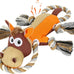 iokheira auburn dog toys for aggressive chewers, tough indestructible squeaky toys for large dogs