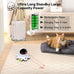 orsda 2-in-1 interactive automatic motion activated cat laser toy with feathers and usb rechargeable