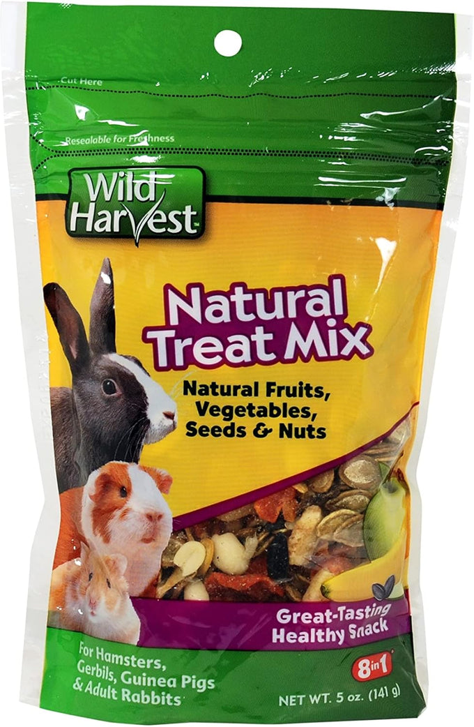 Wild Harvest Glazed Donuts Treats for Small Pets, 2.2 Ounce, Pack of 1, Healthy Chewing Instinct for Guinea Pigs, Hamsters, Gerbils, Rabbits