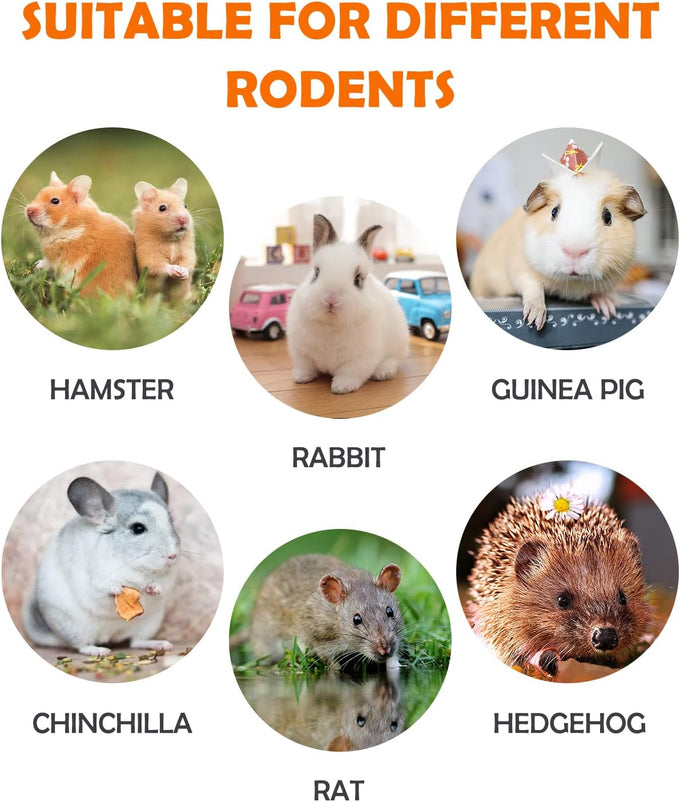 Sofier handmade 12pcs timothy hay treats natural chews for rabbit guinea pig hamster chinchilla rat gerbil