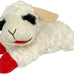 Multipet Lamb Chop Squeaky Dog Plush Toy - 10" Creampuff for Small & Medium Dogs