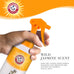 Arm & Hammer Ultra Fresh Waterless Dog Bath Spray with Baking Soda, White Jasmine Scent, 10 Fl Oz
