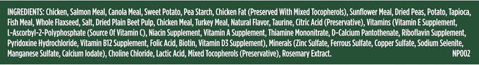 Nutrish Grain-Free Chicken & Sweet Potato Dog Food, 26 lb